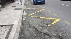 Chequeo a la calle Santiago de Chile