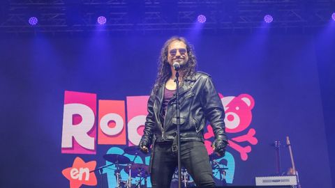 Rock en familia en la plaza de Mar�a Pita, en A Coru�a. 