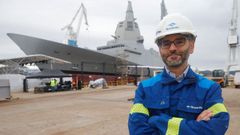 Rafael Seijo, director del programa de fragatas F-110 en Navantia Ferrol.