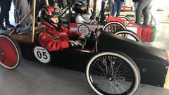 Imagen de archivo de una de las carreras del campeonato Greenpower Iberia