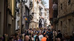 Imagen de archivo de la procesi�n del Nazareno del pasado a�o.