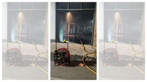 Incendio en Mugardos