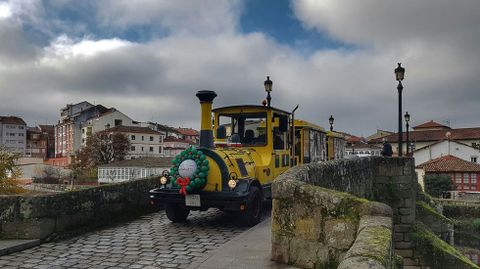 El tren del CCU es una iniciativa que los comerciantes de Monforte recuperan este a�o