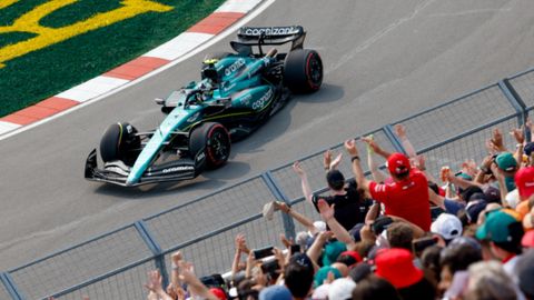 Clasificación del Gran Premio de Canadá 2023 de Fórmula 1.Fernando Alonso durante la sesión de clasificación del Gran Premio de Canadá 2023 de Fórmula 1
