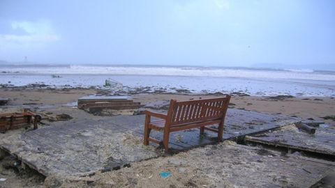 Playa de a Pasada, en Lugo