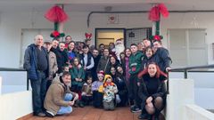 Visita de Pap� Noel a las asociaciones de la periferia