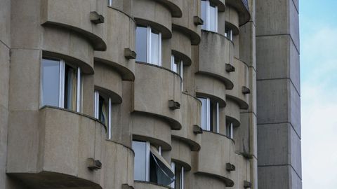 Fachada de la residencia de Sarria