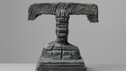 Escultura creada por Orlando Pelayo