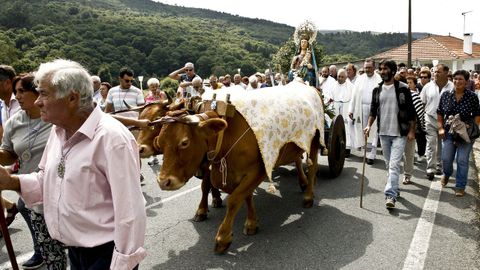 En A Franqueira se reproducen varios ritos ancestrales