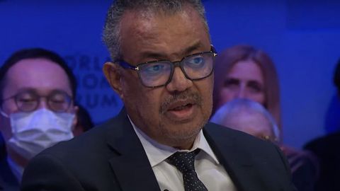 El director general de la Organizaci�n Mundial de la Salud (OMS), Tedros Adhanom Ghebreyesus