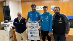 Presentaci�n de Bruno Landim y Santi Bedoya como nuevos jugadores del Cisne