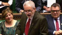 Jeremy Corbyn, en el Parlamento brit�nico