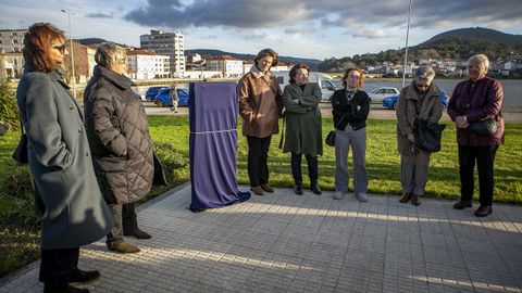 Inauguraci�n de la plaza de As Mariscadoras de Noia