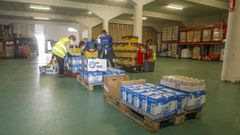 En el Banco de Alimentos escasean productos como la leche y tambi�n hacen falta conservas, platos preparados y galletas