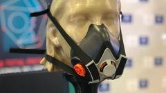 Imagen detallada de la mascarilla personalizada