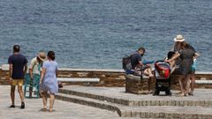 Turistas en Llas, Foz