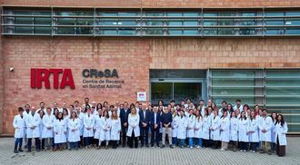 Personal que trabaja en el IRTA, uncentro de investigaci�n de referencia en PPA