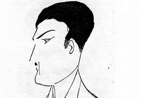 Caricatura del juez Ferreiro.