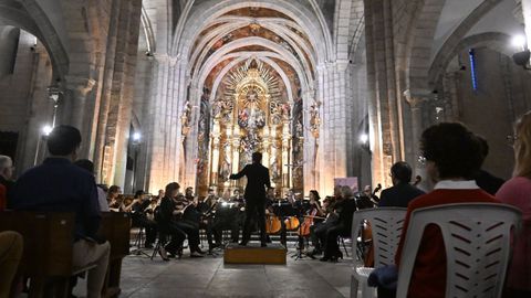 Imagen de archivo de un concierto en la Catedral de Mondoedo