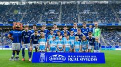 Once inicial del Real Oviedo ante el Eibar