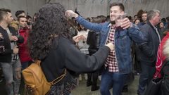Noche de foliada en Cerqueda, promovida por Raiga�as
