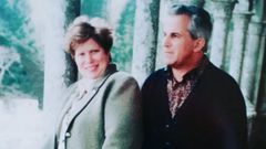 Marita Hermida, con su marido Manuel Castro, fallecido en el 2008