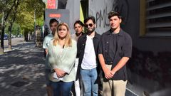 Comparencia de los socialistas en el Espazo Lusqui�os de Ourense