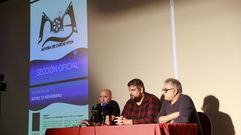 Nacho Carnota, Manolo Seijas y Ses Villaverde presentaron la nueva imagen digital del festival