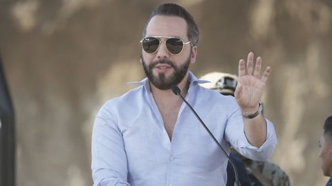 Nayib Bukele, presidente de El Salvador, en una imagen de archivo.