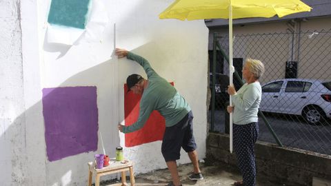 Artistas y vecinos del barrio ya estn trabajando en Las Meninas de este ao