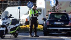 La circulaci�n de los coches en Madrid, reservada a las matr�culas impares