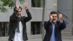 Jordi S�nchez y Jordi Cuixart