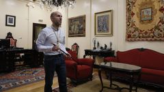 J�come, en el despacho de la alcald�a