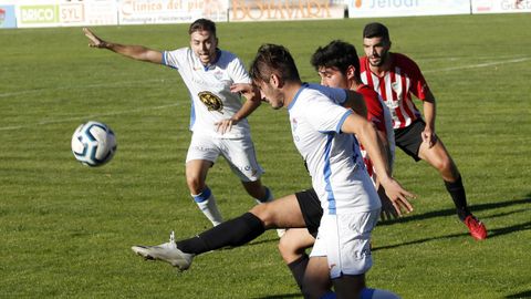 Partido entre el Boiro y el Atlético Arteixo 2021