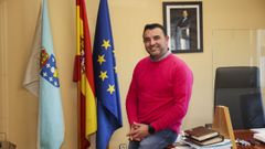 En la imagen, Francisco Charl�n, primer teniente de alcalde del Concello de Laxe