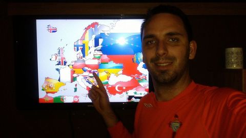 Tomas Chrancek espera ver al Celta en Vigo y si es tambi�n en su pa�s, Eslovaquia, mejor