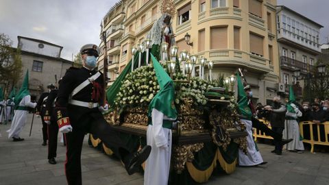 Procesin de la Virgen de la Esperanza, organizada por la Insigne Cofrada de la Virgen de la Esperanza. 