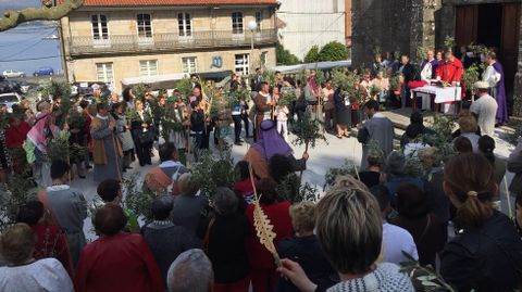 SEMANA SANTA EN BARBANZA, PROCESIN DE LA BORRIQUITA Y BENDICIN DEL DOMINGO DE RAMOS
