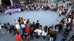 Concentraci�n en Pontevedra