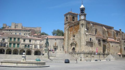 Praza Maior de Trujillo.