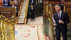 El presidente del Gobierno, Pedro S�nchez, en el pleno del Congreso del pasado mi�rcoles, donde present� sus 15 medidas para luchar contra la corrupci�n.