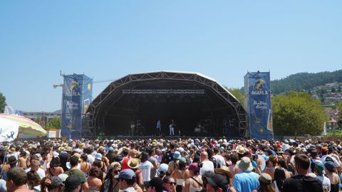 Ambiente en la edicin del 2025 del SonRas Baixas de Bueu