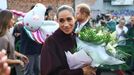 Meghan Markle, en su primer acto oficial desde su regreso al Reino Unido