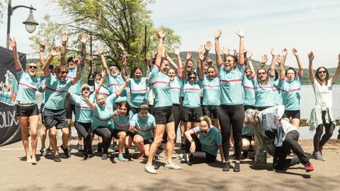 Entre las mujeres, que son mayoría en el club, hay varias que han superado el cáncer de mama
