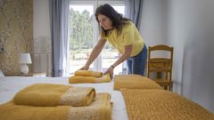 Beatriz Torres aprovech� la oportunidad para abrir un piso tur�stico en O Milladoiro