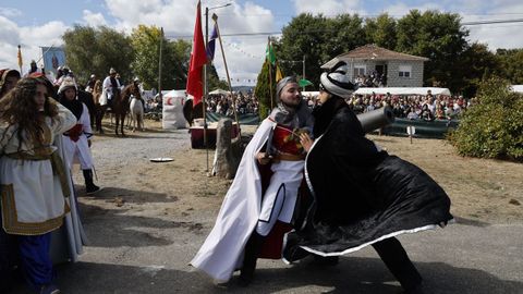 Los protagonistas ponen todo el entusiasmo para dar realismo a la recreación