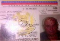 <span lang= es-es >Documento de identidad</span>. El empresario oriundo de Triacastela ten�a doble nacionalidad, espa�ola y venezolana.