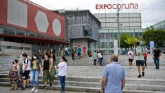 Expocoruña se mantendrá hasta el próximo viernes como centro de vacunación