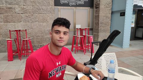 Alejandro Prego, estudiante de Ciencias de la Actividad F�sica y del Deporte en la UDC.