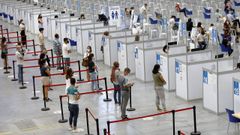 Vacunaci�n en el Ifevi de Vigo